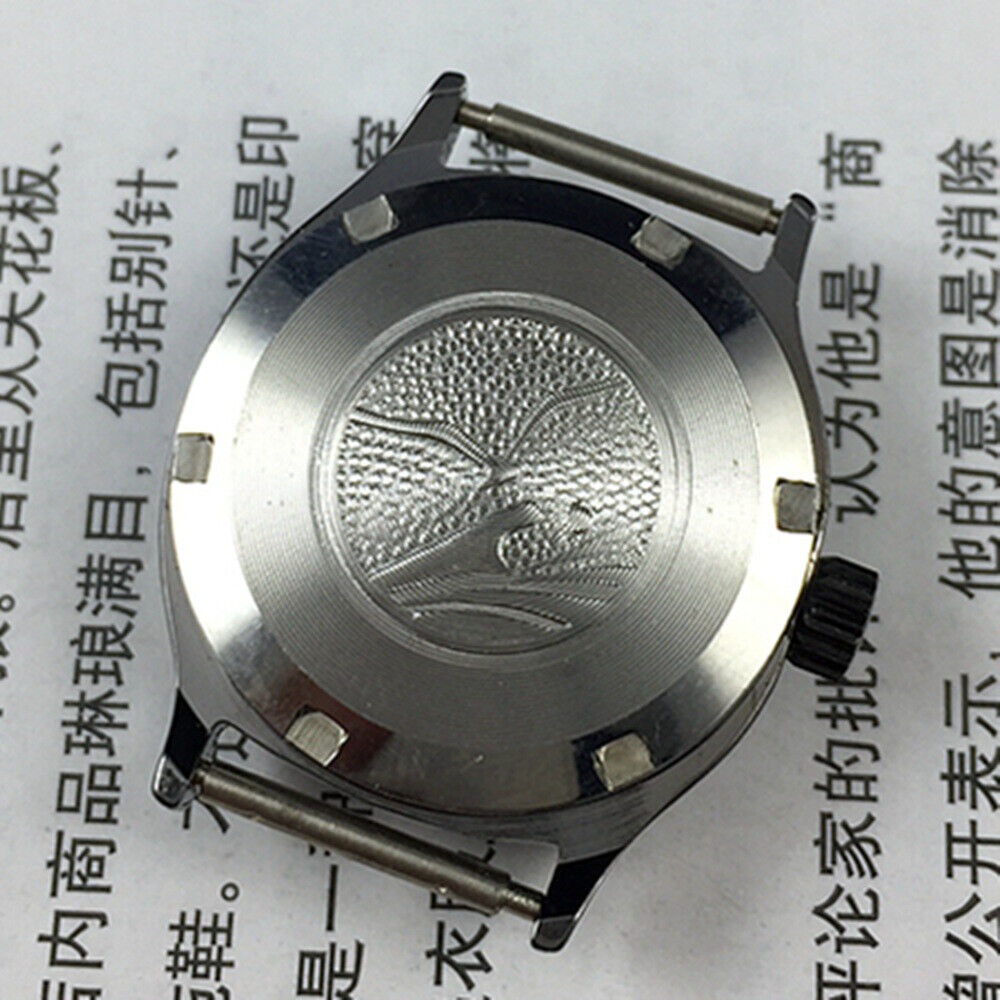 26mm Seagull manual mechanical lady watch, black case, gold markers, single calendar display, elegant design.