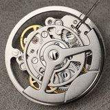 China Made Shanghai Silver Hollow Multifunctional Automatic Mechanical Movement