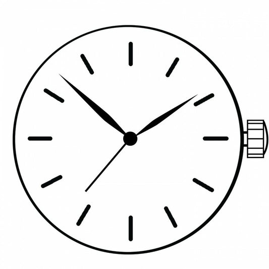 Japan Made Hattori Epson TMI VX51 VX51E Watch Quartz Movement with The Stem