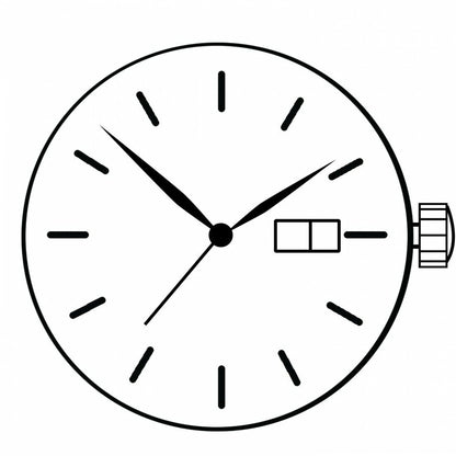 Japan Made Hattori Epson TMI VX43 VX43E Watch Quartz Movement with The Stem