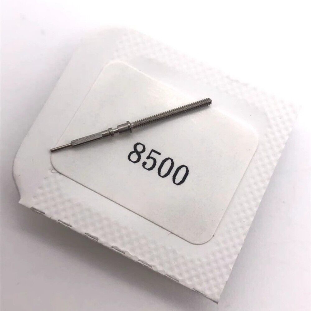 Omega 8500 movement winding stem by Brand New, precise replacement for expert watch repairs.