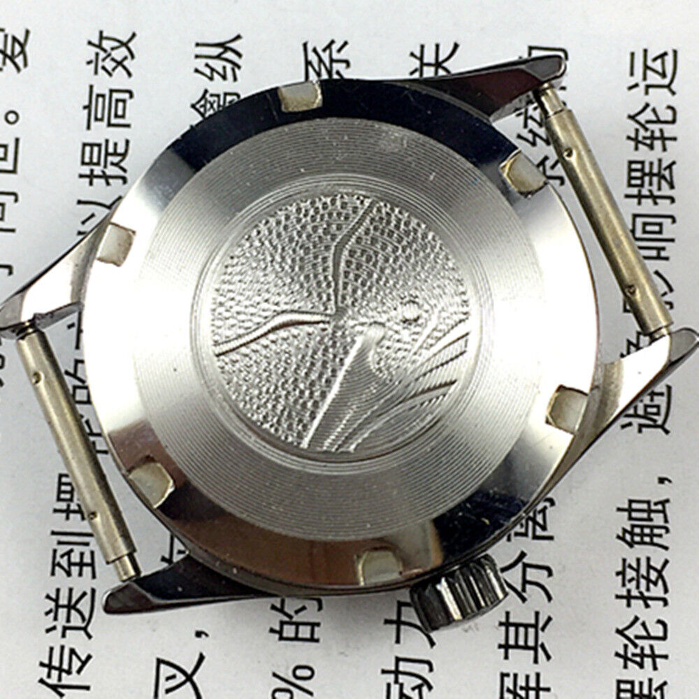 Seagull black case ladies watch with golden hands, shock-resistant manual mechanical movement, elegant design.