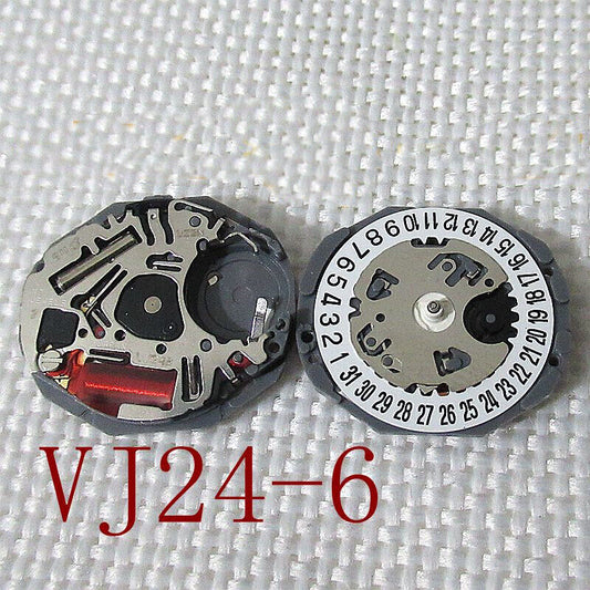Hattori Epson TMI VJ24 VJ24B Watch Quartz Movement Date At 3/6 Japan Made