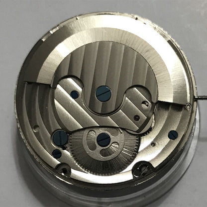 Montre asiatique à 3 aiguilles, phase de lune étoilée à 12 heures, mouvement mécanique automatique pour homme avec volant d'inertie
