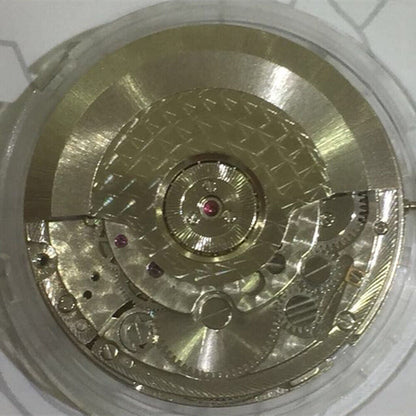 Seagull ST25 automatic watch movement showing small second at 9 o'clock, precision China-made mechanism.