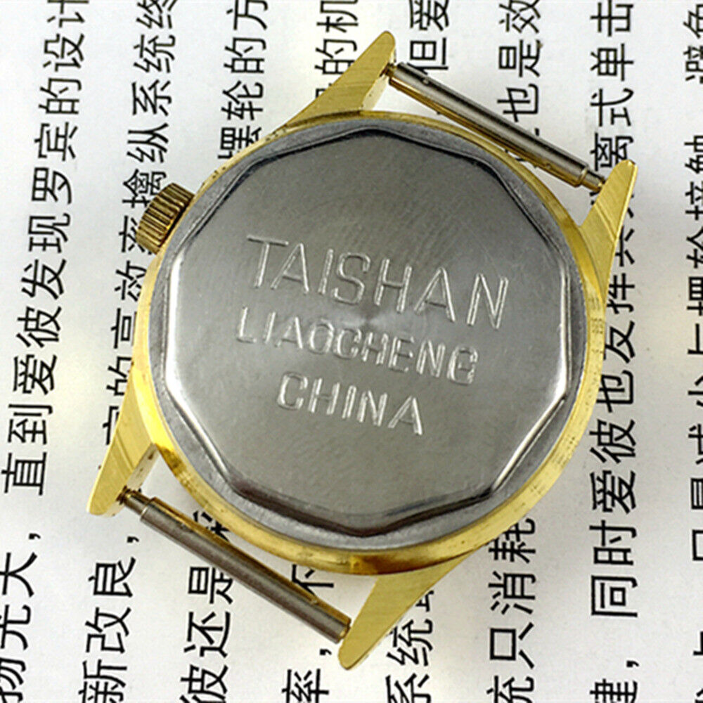 TAISHAN 26mm manual mechanical lady watch featuring 19 jewels, Roman numerals, and single calendar display.