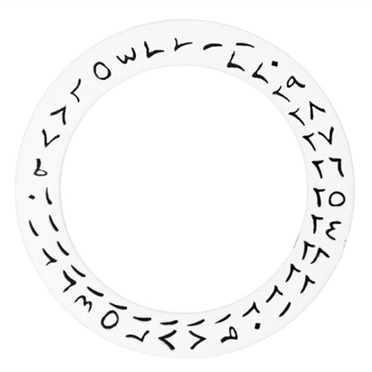 Black Arabic Font Date Disk Wheel Date Wheel for Movement NH35 NH36 Date At 3