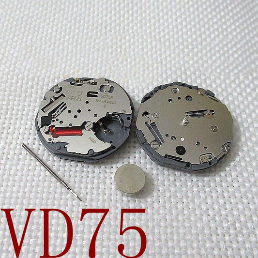 Hattori Epson TMI VD75 VD75A Watch Quartz Movement Japan Made