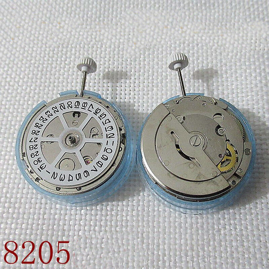 8205 2813 Mouvement mécanique automatique à large bord MINGZHU 2813 Date à 3