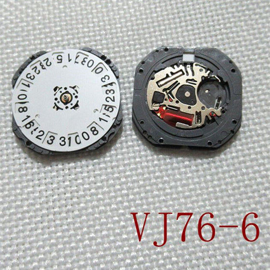 Hattori Epson TMI VJ76 VJ76B Watch Quartz Movement Japan Made Date At 6/12