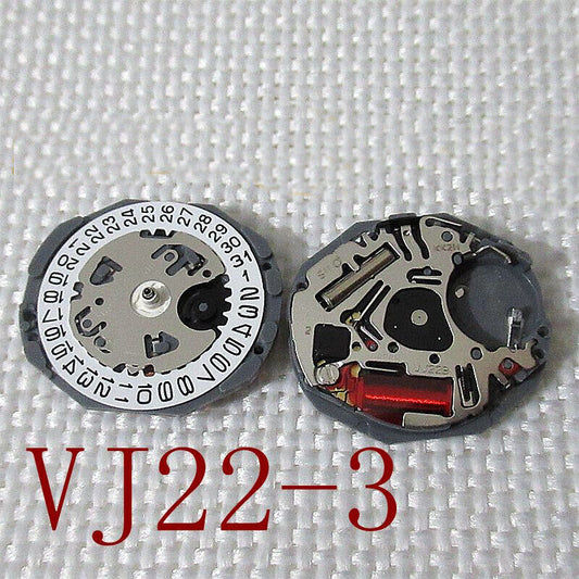 Hattori Epson TMI VJ22 VJ22B Watch Quartz Movement Date At 3/6 Japan Made