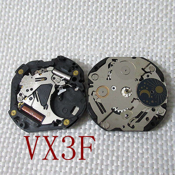 Japan Made Hattori Epson TMI VX3F VX3FE Watch Quartz Movement with Watch Stem