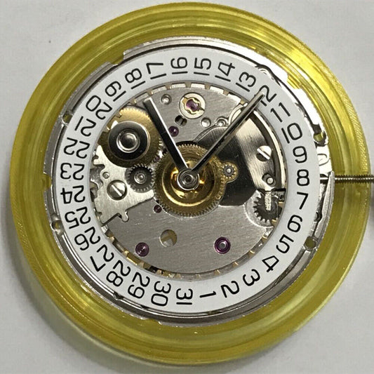 China Made Tianjin Seagull 2824-2 Carved Automatic Mechanical Movement V8 Marked
