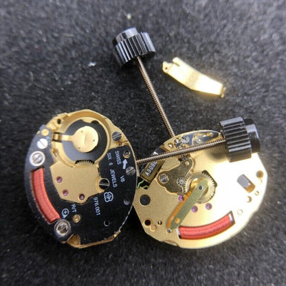 Montre à quartz <tc>ETA</tc> 976.001 originale neuve, mouvement suisse à 2 aiguilles