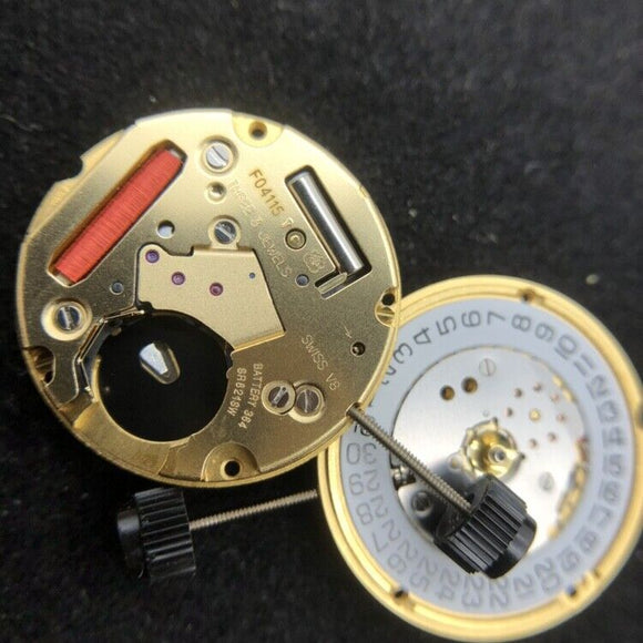 Original ETA F04.115 Watch Quartz 3 Hands Date At 3 Swiss Movement