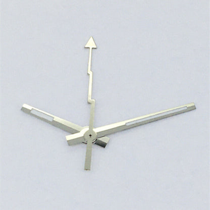 Aiguilles de seconde lumineuses vertes argentées pour montres Asian 8215/2813/8205