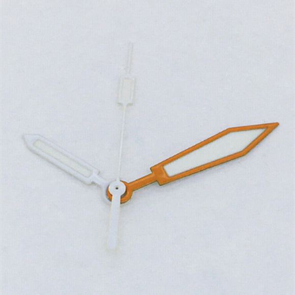 White&Orange Trim Green Luminous Watch Hands for Asian 8215/2813/8205 Movement