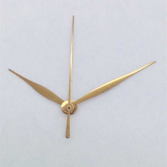 Rose gold polished long watch hands by NO Lume, compatible with Asian 8215/2813/8205 movements.