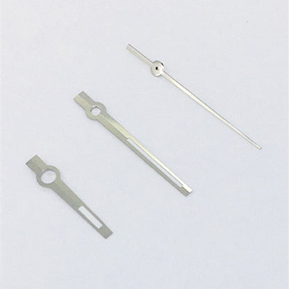 Aiguilles de seconde lumineuses vertes argentées pour montres Asian 8215/2813/8205