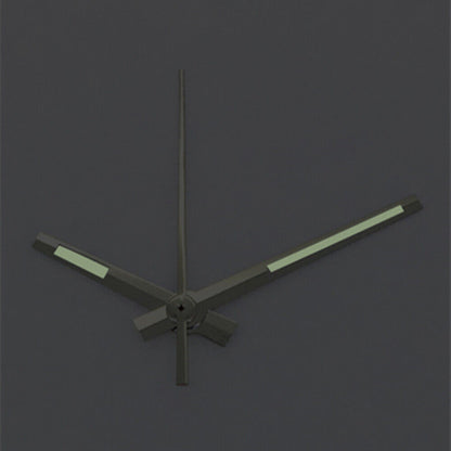Aiguilles de seconde lumineuses vertes argentées pour montres Asian 8215/2813/8205