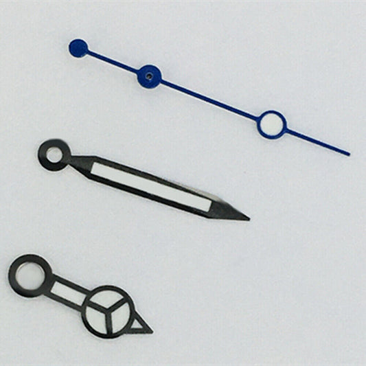 Dark blue luminous second hand with green glow for ETA2836/2846/2824 watch movements.