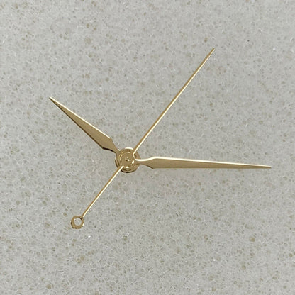 1. Diamond shape no lume watch hands in silver, gold, and black for NH35/NH36 movements.  