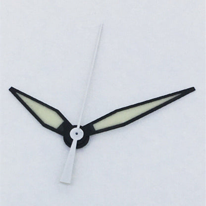 Black trim diamond-shaped blue lume watch hands compatible with Asian 2813/8215 movement.