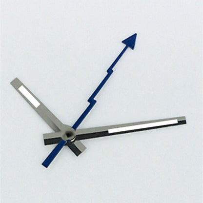 Lightning silver-trimmed green lume watch hands for ETA2834/2836/2824 movements.