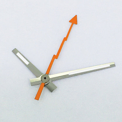Silver-trimmed green lume watch hands, compatible with ETA2834/2836/2824 movements for precise timekeeping.