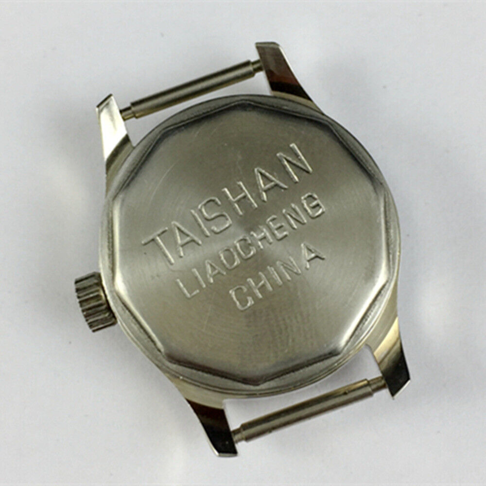 Liaocheng TAISHAN 25mm mechanical lady watch with gold nail markers, round case, and elegant style.