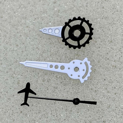 Plane Small Second green luminous watch hands for NH35/NH36/4R/7S movements