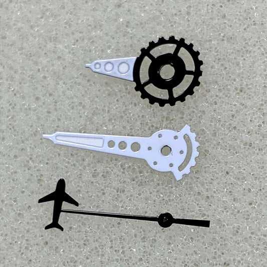 Plane Small Second green luminous watch hands for NH35/NH36/4R/7S movements
