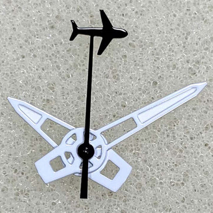 Plane Small Second green luminous watch hands for NH35/NH36/4R/7S movements.