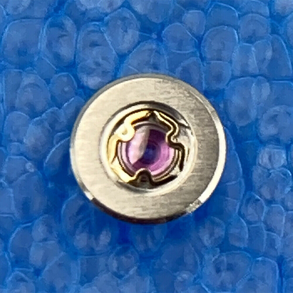 Set of 3 generic watch part plate cap jewels for China-made 2824 movement, precision fit