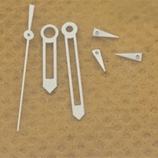 White trim small second watch hand, 17.5mm, for ISA 8172 quartz movement, precise timing accessory.