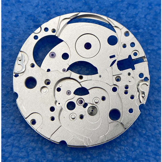 PT5000 silver main wheel bridge splint for ETA2824 movement, compatible watch accessory.