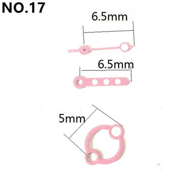 6.5mm Red Arrow Irregular Fashion Watch Hands for Miyota 2035 Quartz Movement