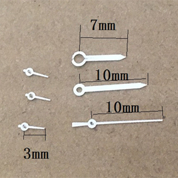 Silver 6 Hands 10mm Watch Hands for ISA 8172 Silver Quartz Movement