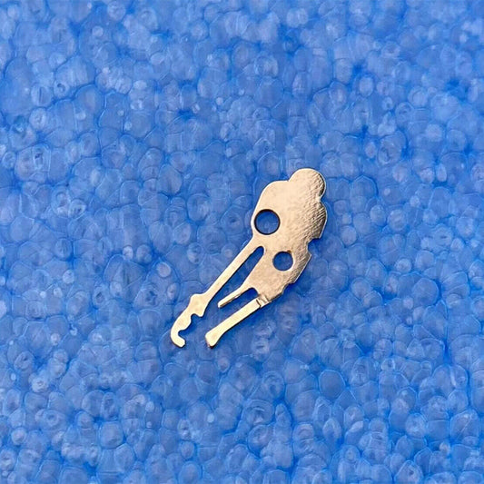 Second gear combined setting lever jumper for ETA 2671 watch movement, precision replacement part.