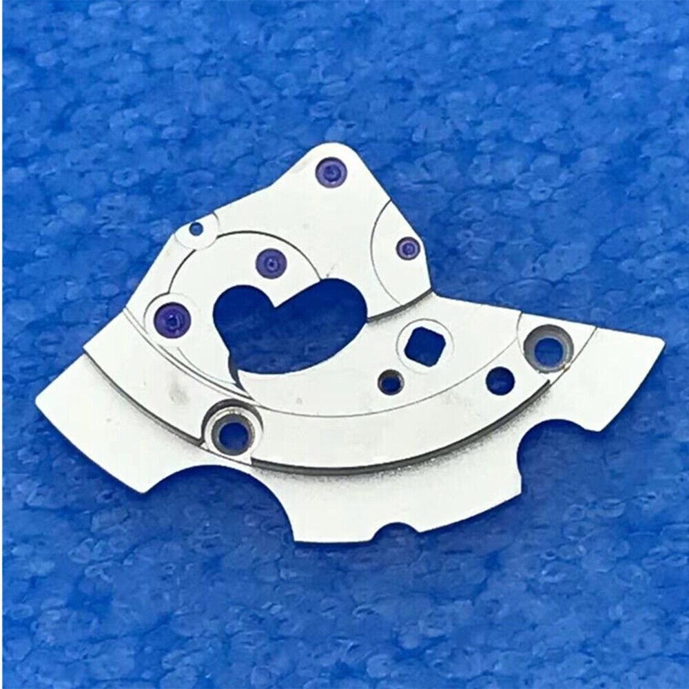 Silver train wheel bridge for PT5000 ETA2824 movement, precise watch accessory by Generic brand.