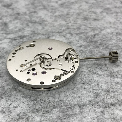 Asian Seagull ST3621 mechanical watch movement, ETA 6498 style with seconds at 6 o'clock, precise replacement part