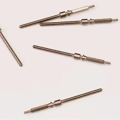 Replacement watch winding stem for ETA 7750 and 7751, precise fit for repair tasks.