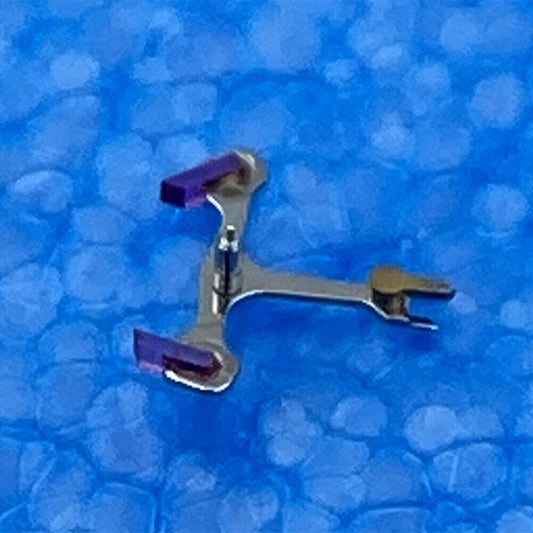 Pallet fork for ETA 2824-2 movement, generic China-made watch part for precise timekeeping.