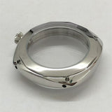 45mm 316L Silver Watch Case for Seagull ST3600/ST3621/ETA6497/ETA6498 Movement