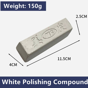 150g White Stainless Steel Polishing Compound Polishing Wax Jewelry Watch Repair