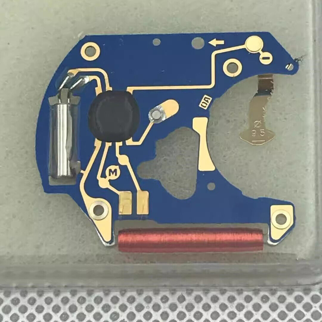 Replacement circuit board for ETA 955.112 & 955.412 watch movements, precision repair part.