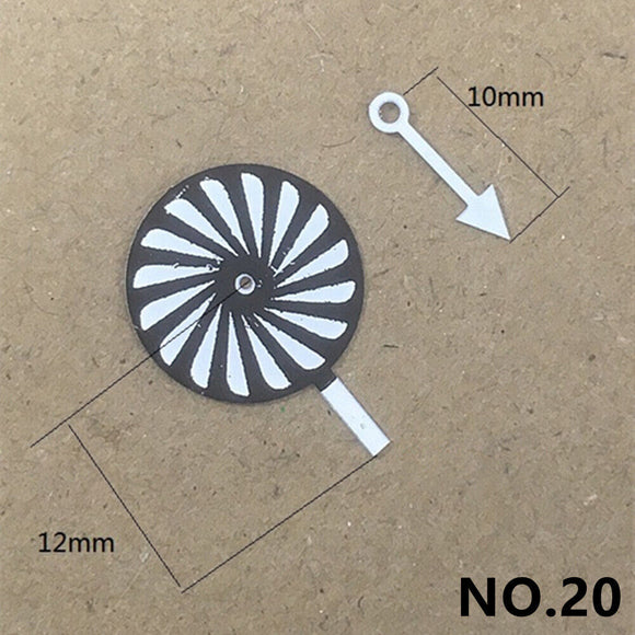 2 Hands Lollipop Irregular Fashion Watch Hands for Miyota 2035 Quartz Movement