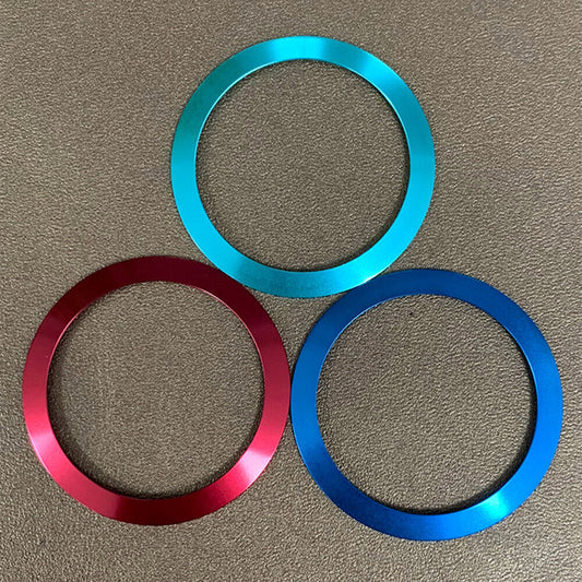 Insert de lunette de montre en aluminium 38 mm/30,5 mm sans biseau sculpté, pièces de montre