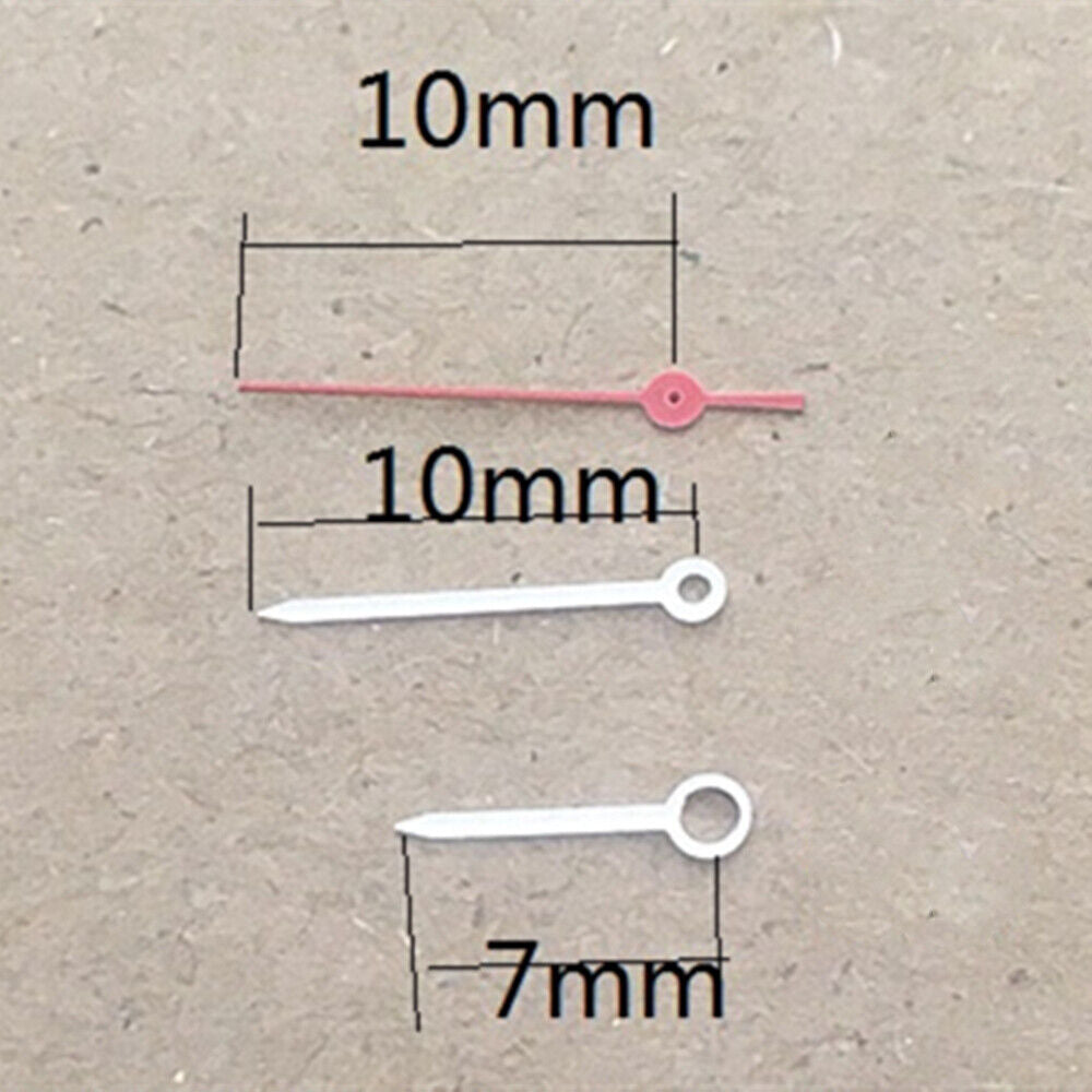 10mm Red Second Hand Watch Hands for Miyota 1M12 Japan Quartz Movement