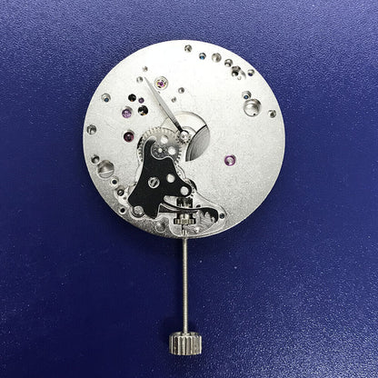 Chinese Seagull ST3621 mechanical watch movement with ETA 6498 style second hand at 6 o'clock for precise repairs.
